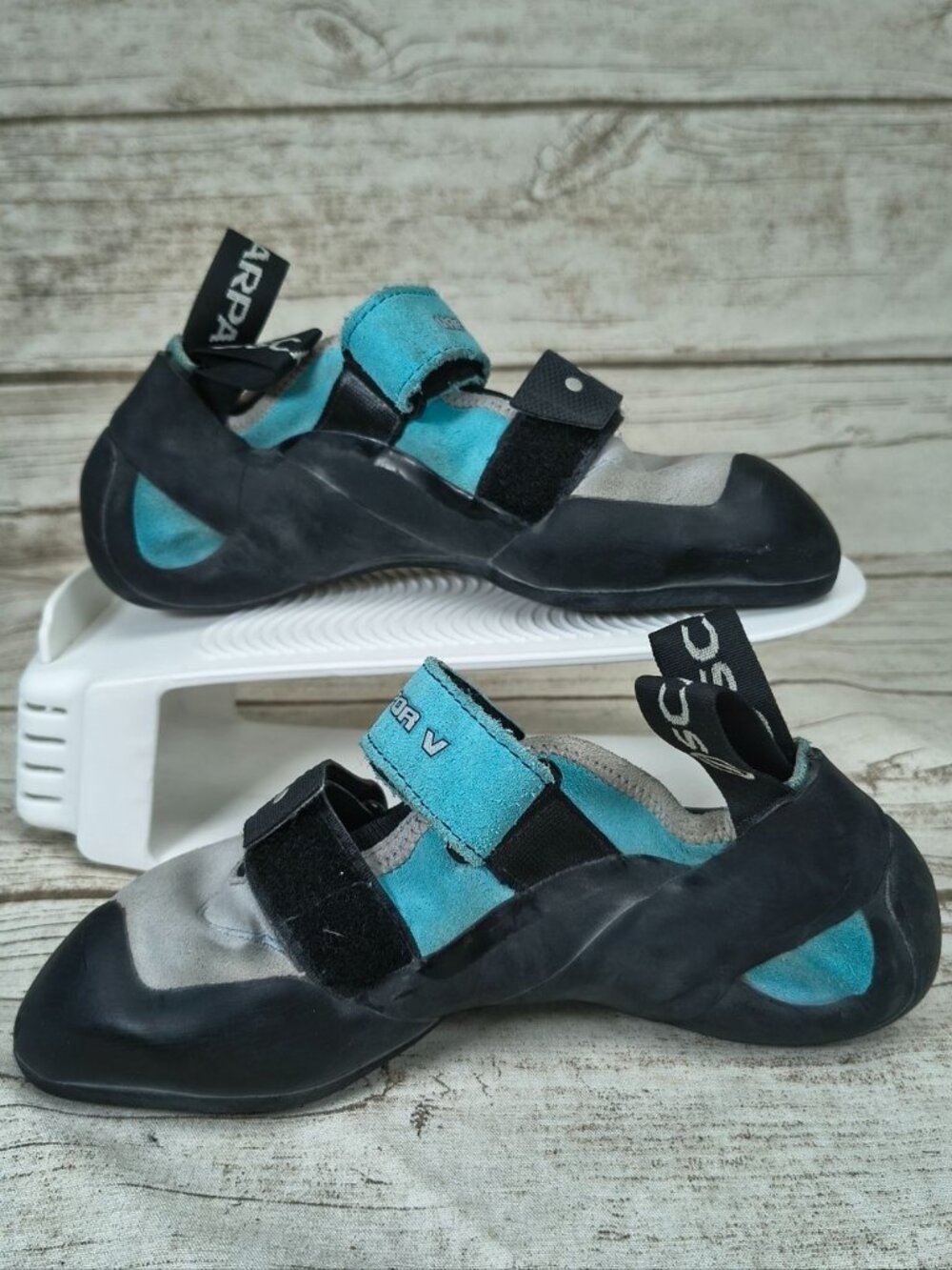 Scarpa Vapor V Climbing Bouldering Shoes Size 38.5